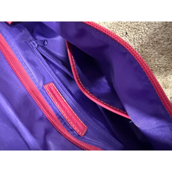 Pink Patent Leather Studded Clutch Chinese Laundry Chain Strap Rear Zipper - Picture 13 of 14